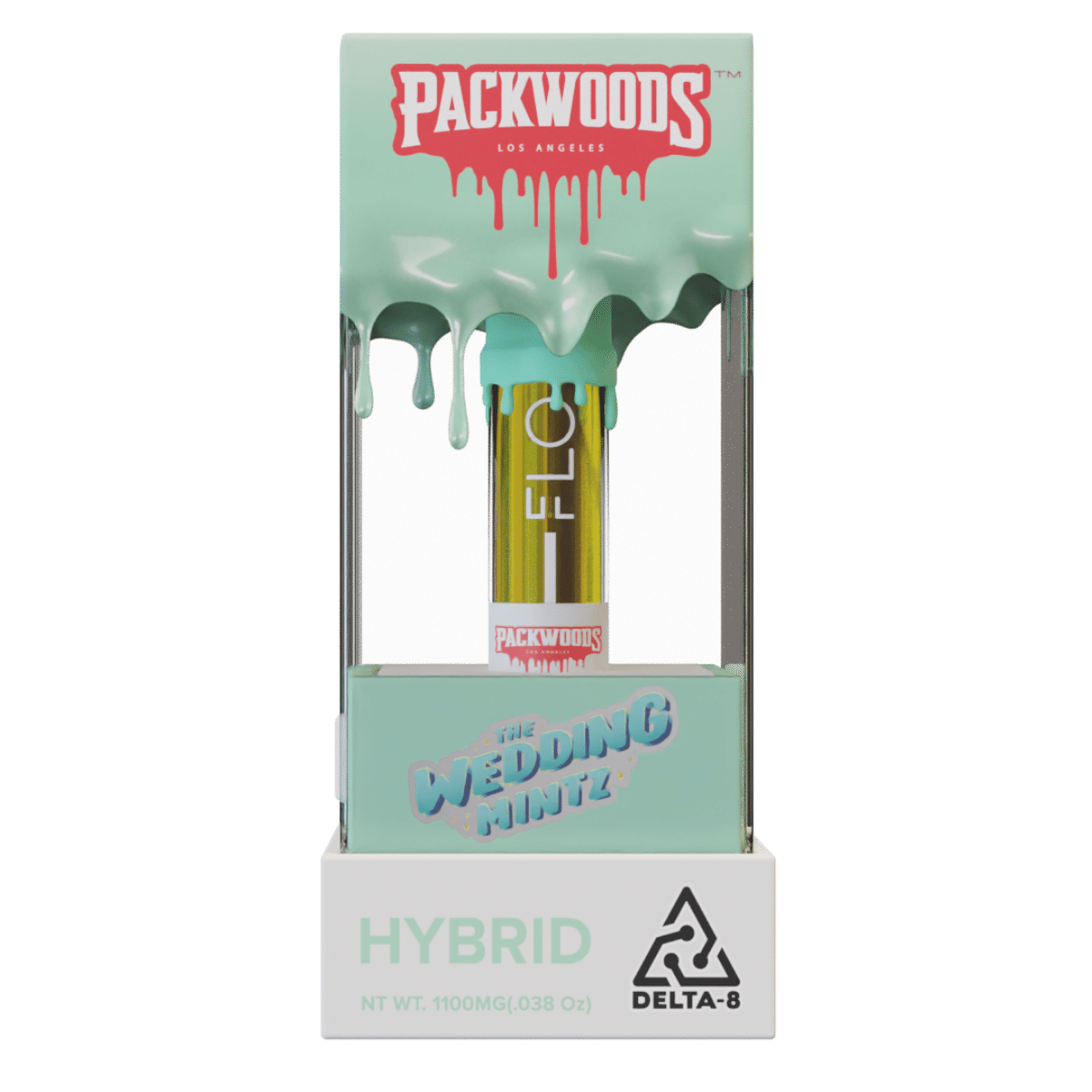 Packwoods FLO Delta 8 Cartridge Wedding Mintz.png